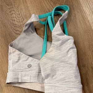 lululemon athletica Gray Sports Bra